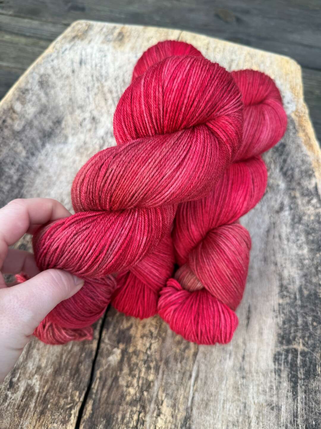 Extra fine merino silke - Amaryllis