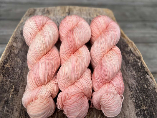Extra fine merino silke - Champagne och jordgubbar