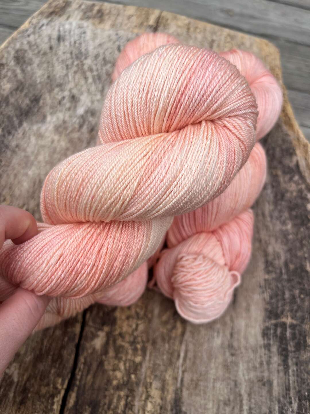 Extra fine merino silke - Champagne och jordgubbar