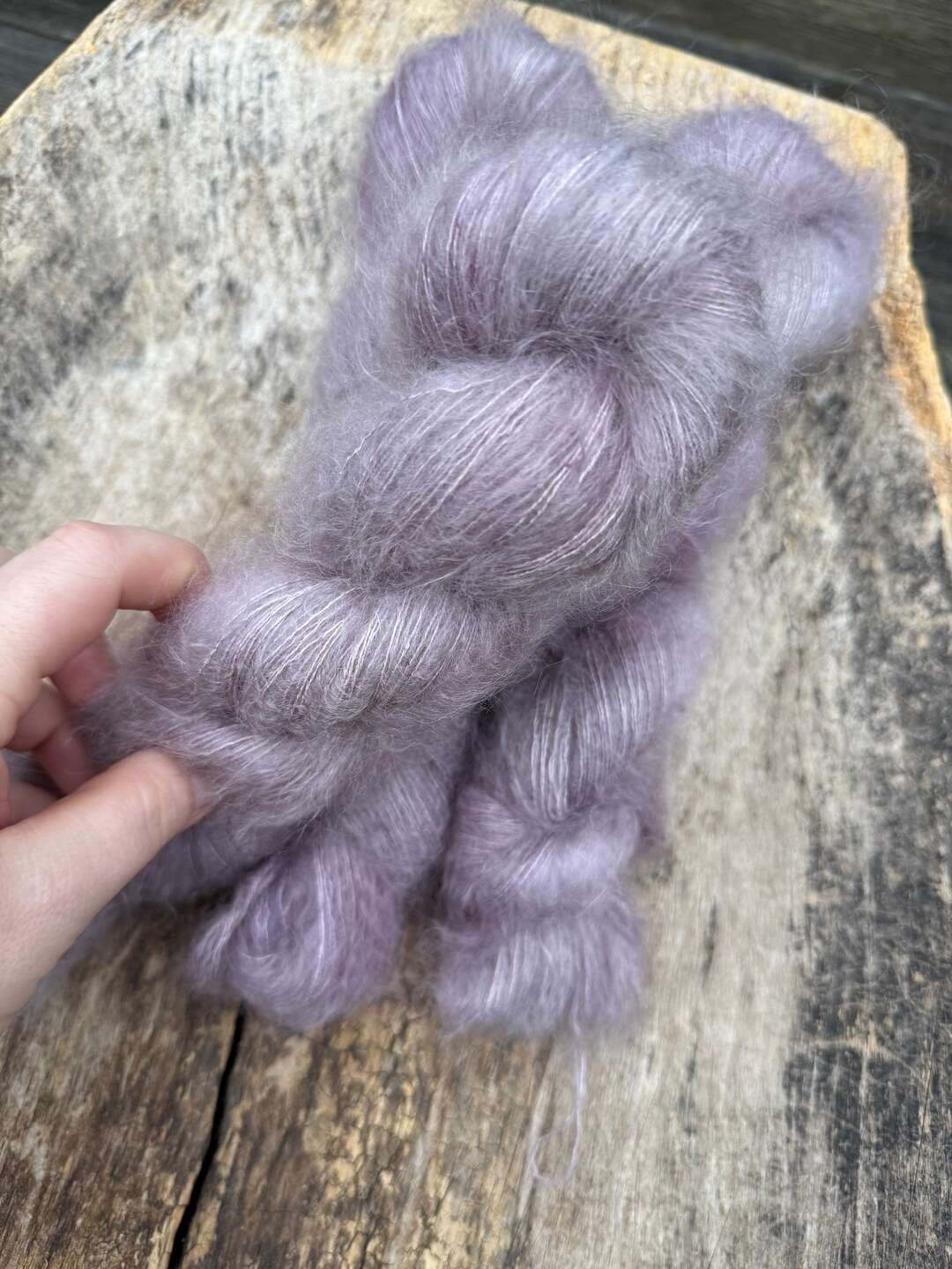 Luxury kid silk mohair - Hibiscus