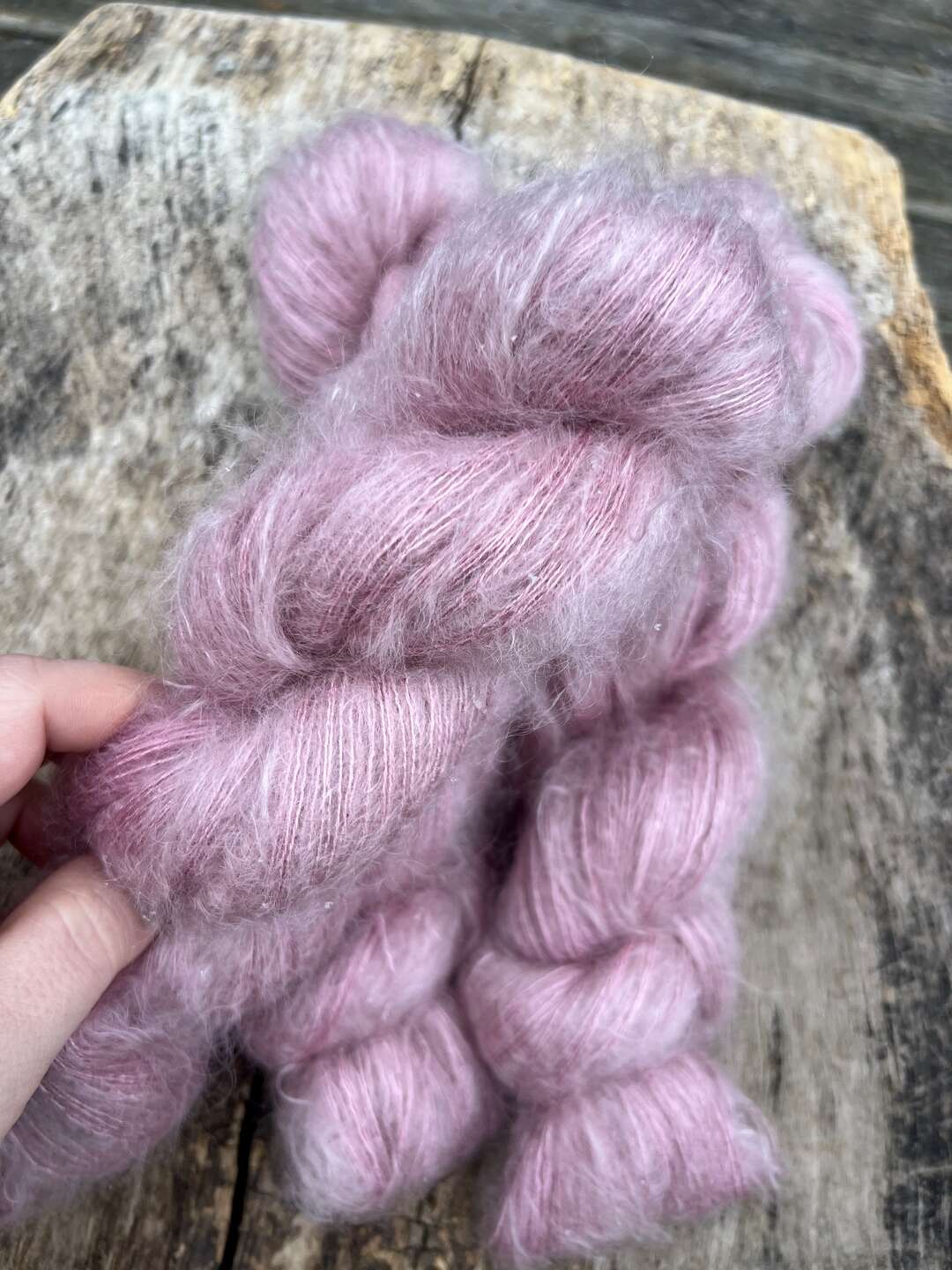 Luxury kid silk mohair - Ljus syren (lite mörkare)