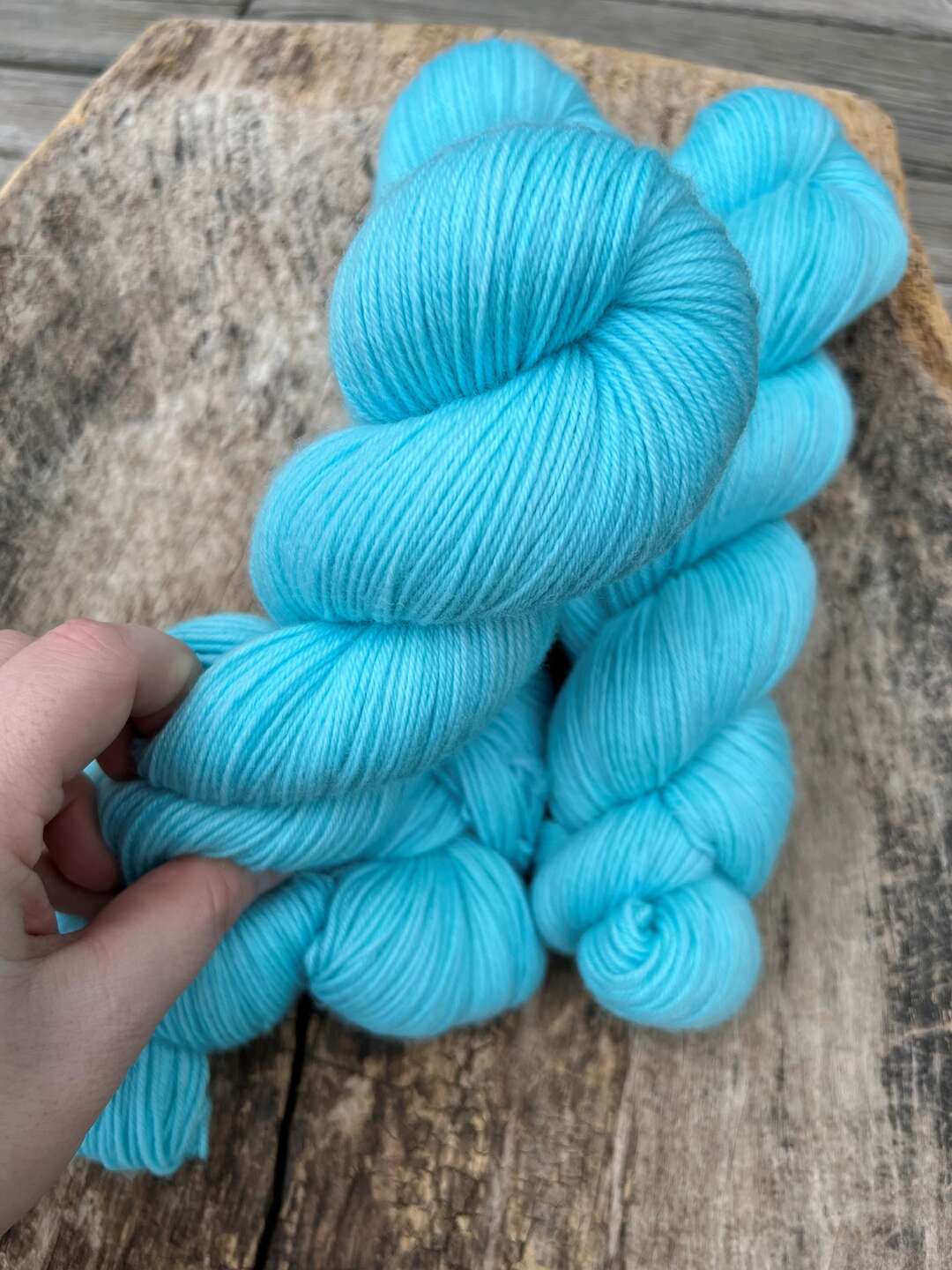 Merinosock - Bunny in the blue