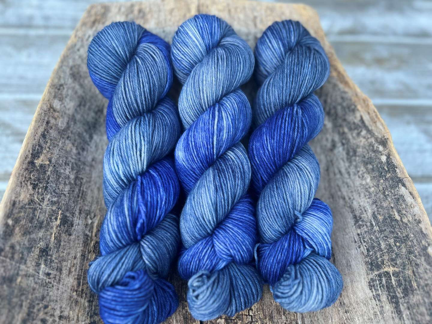 DK - Merinosock DK - Bleu