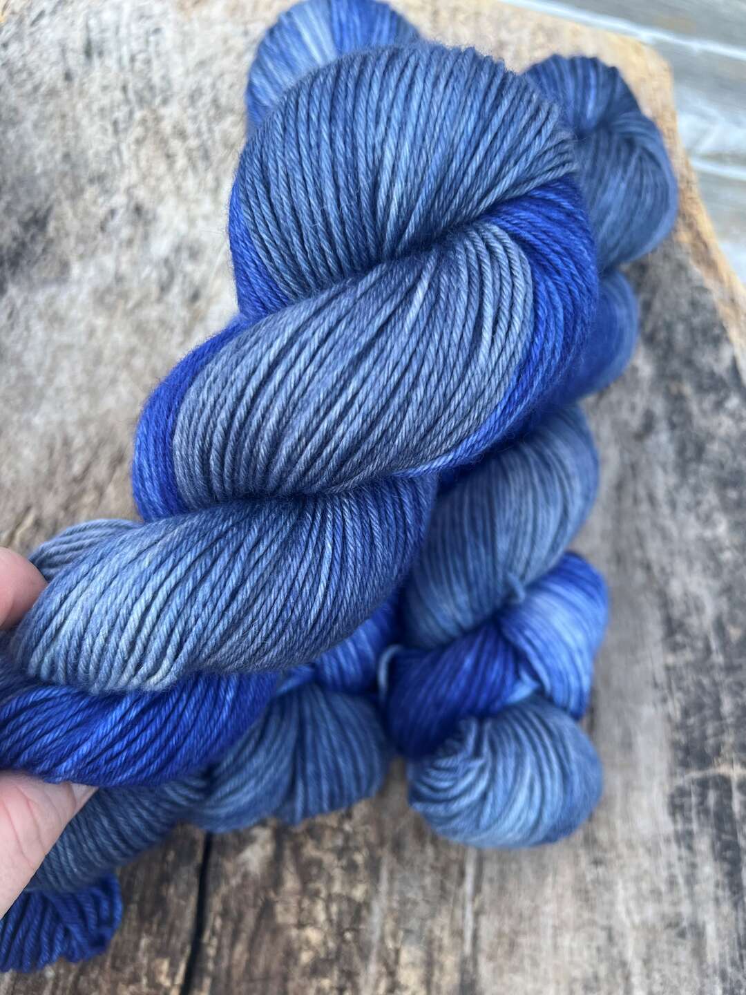 DK - Merinosock DK - Bleu