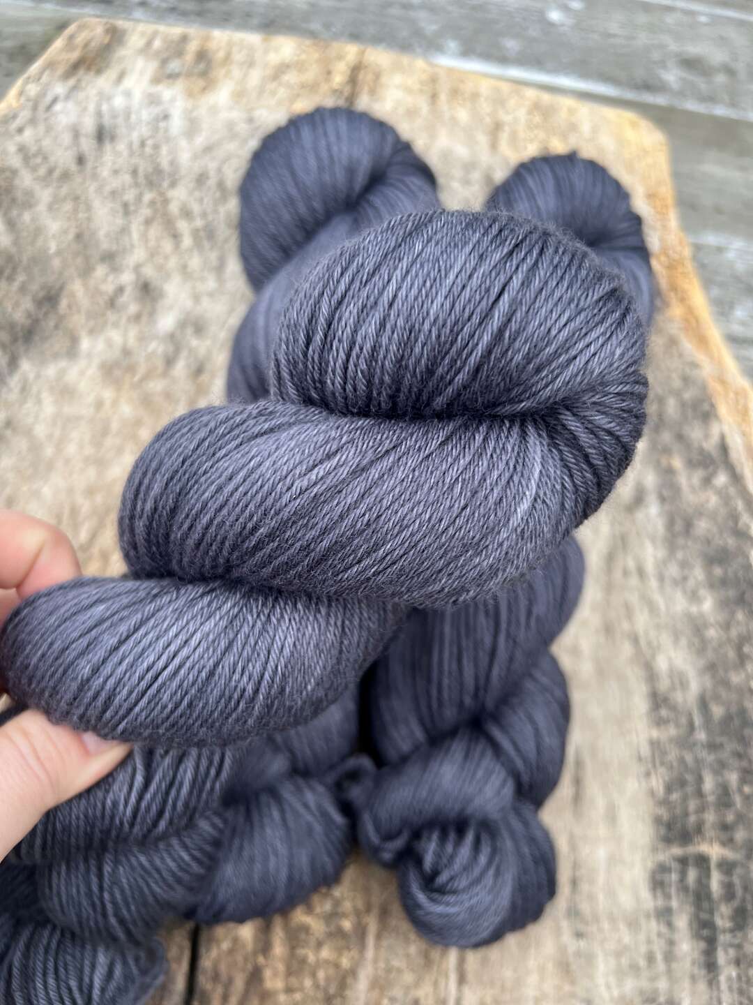 DK - Merinosock DK - Deep grey