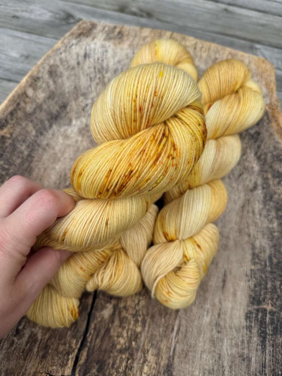 Merino sock - Golden days
