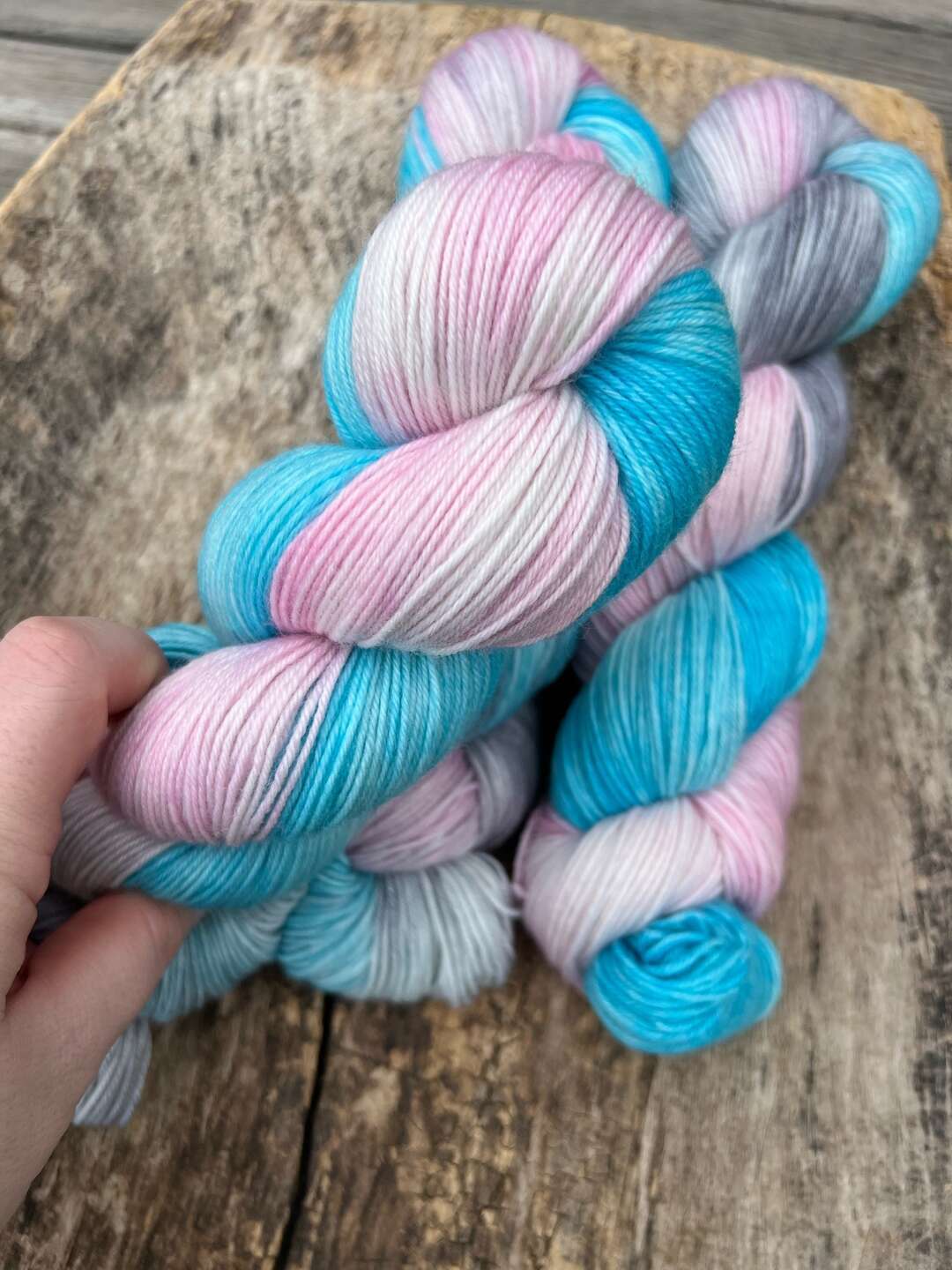 Andrahandssortering!!! Merinosock - Spring breeze