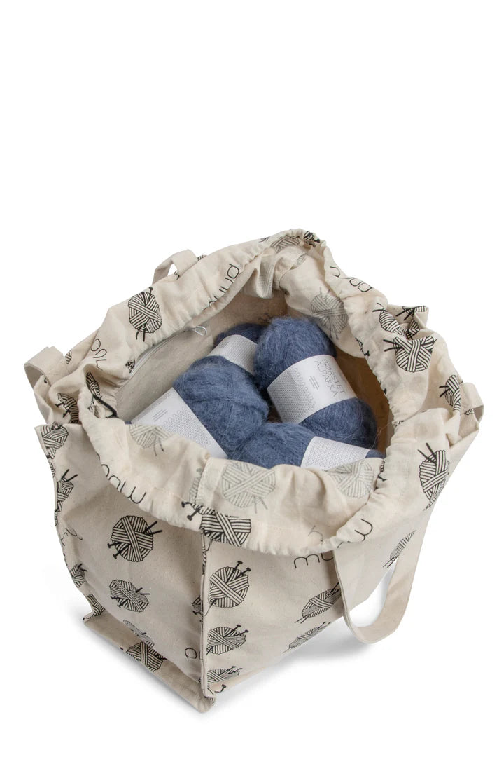 Muud Recycled shopper Knitting