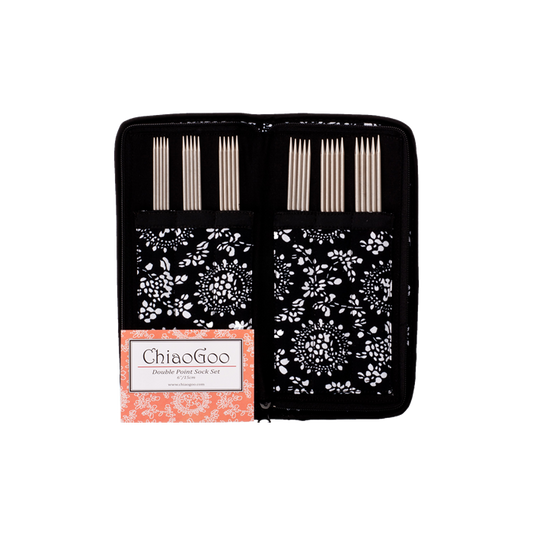 Chiaogoo- Set strumpstickor 15 cm - Double point sock set DPNs
