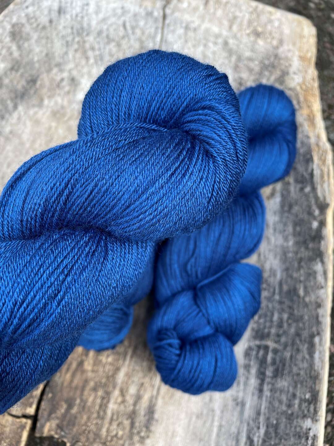Extra fine merino silke - Deep blue