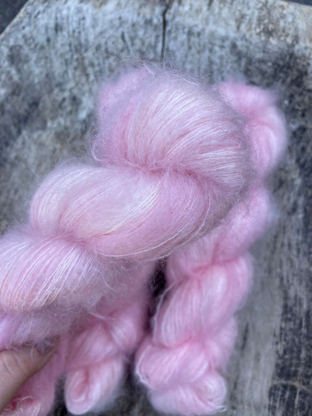 Luxury kid silk mohair - Bubbelgum