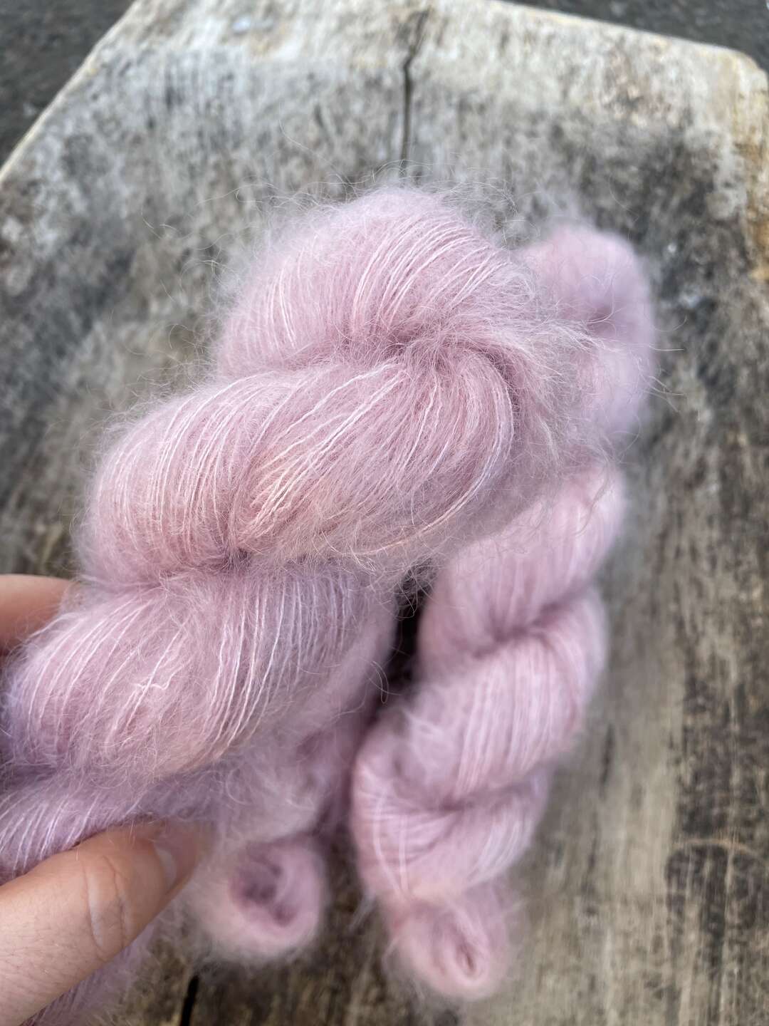 Luxury kid silk mohair - Ljus syren