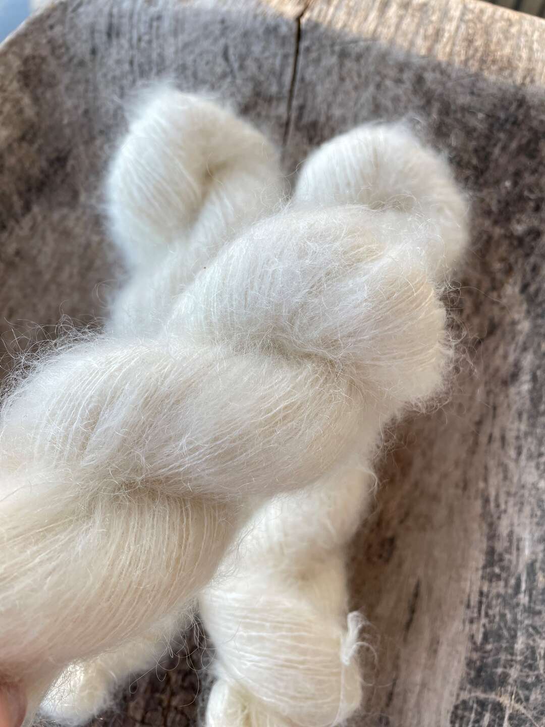 Luxury silk mohair - Natur