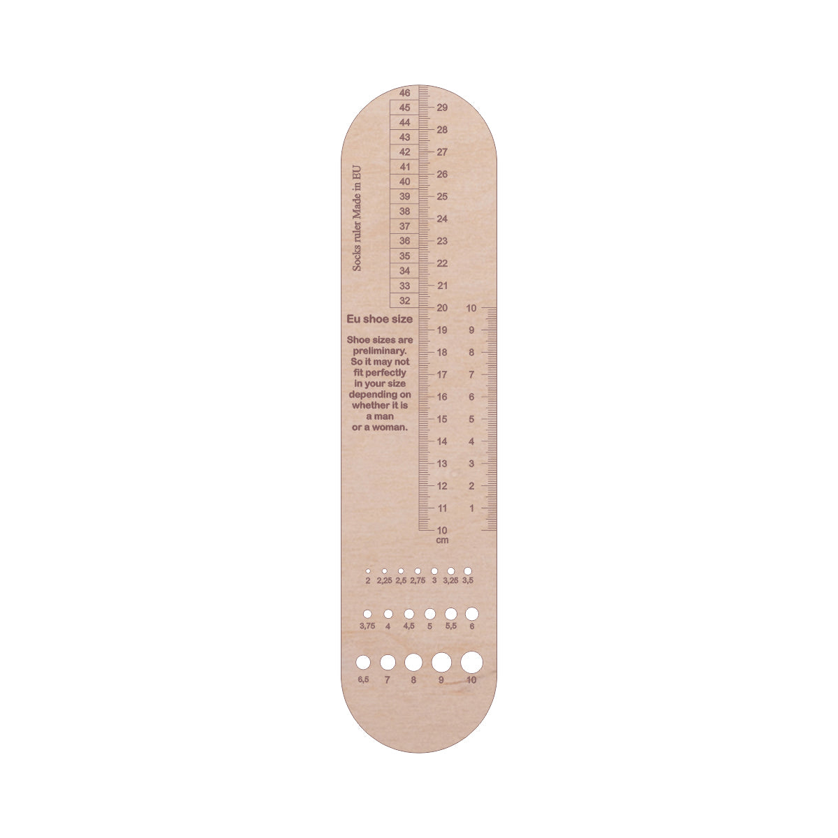 Sockmått storlek 32 - 46