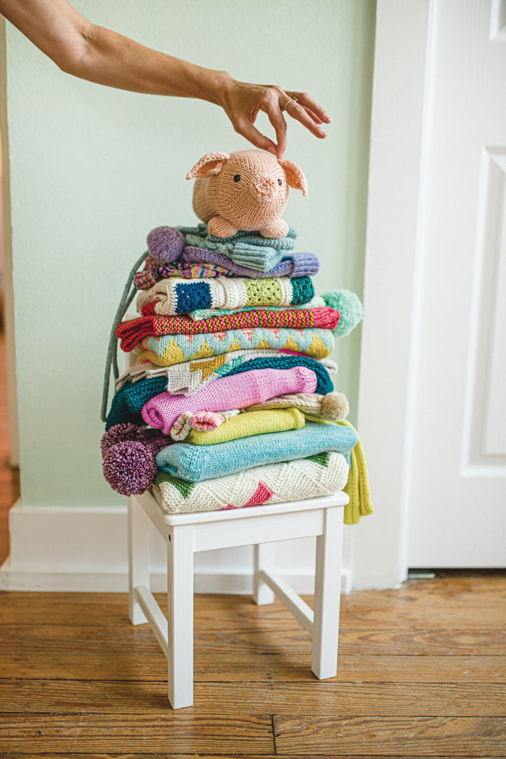 Pom Pom MINI POM Happy Knits for Little Kids