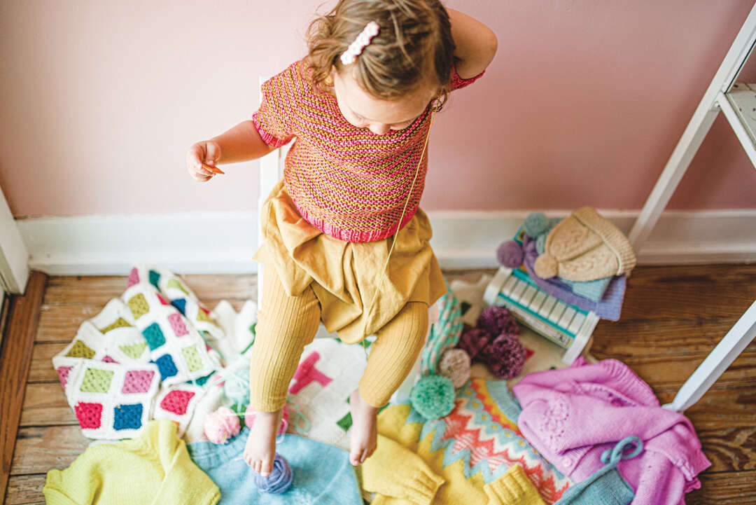 Pom Pom MINI POM Happy Knits for Little Kids