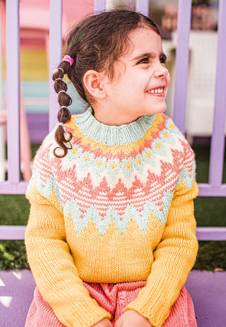 Pom Pom MINI POM Happy Knits for Little Kids