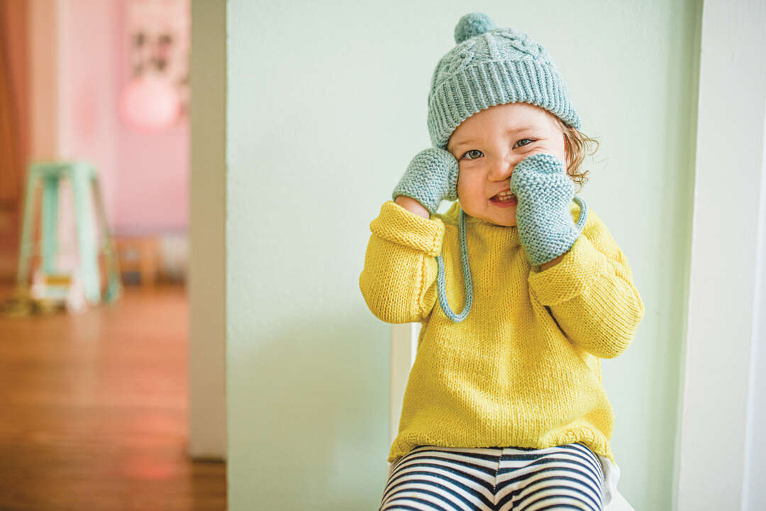Pom Pom MINI POM Happy Knits for Little Kids