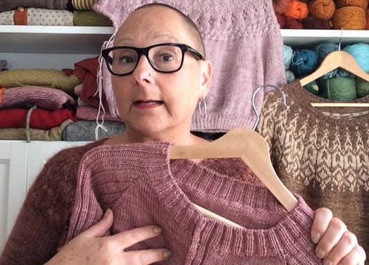 Evas stickningssvammel på youtube avsnitt 35