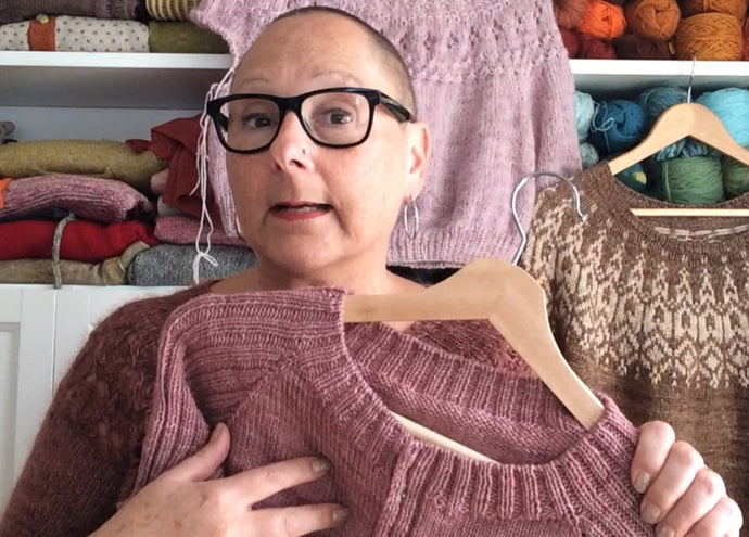 Eva's knitting fluff on youtube episode 35
