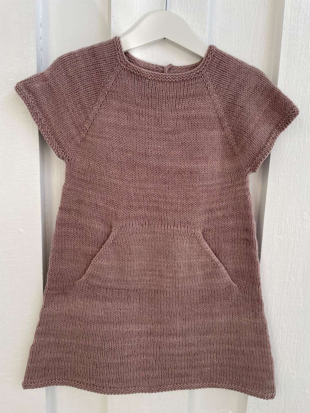 Teststickning Cozy comfort mini tunic