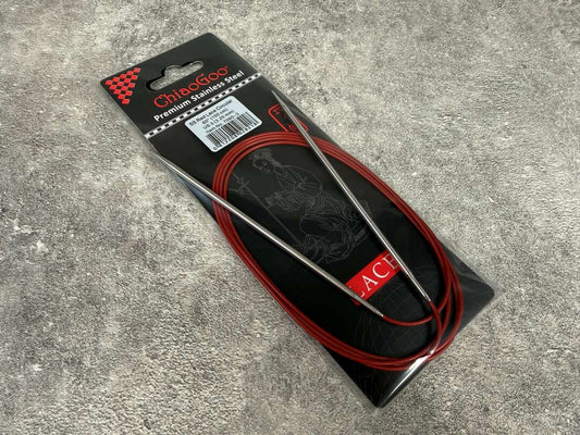 Chiaogoo SS Red lace fasta rundstickor