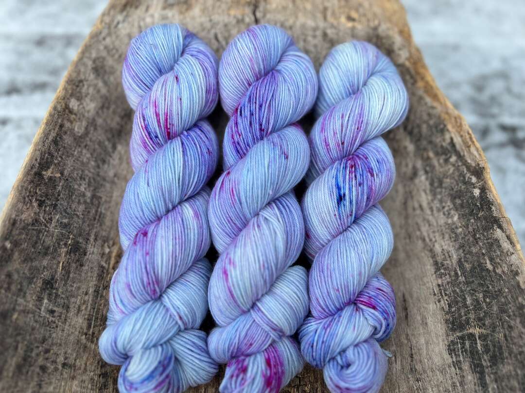 Merino sock - Delphinium