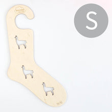 Load image into Gallery viewer, Sock blocker in wood - Alpaca
