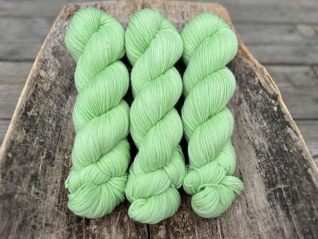 Merino sock - Apple green