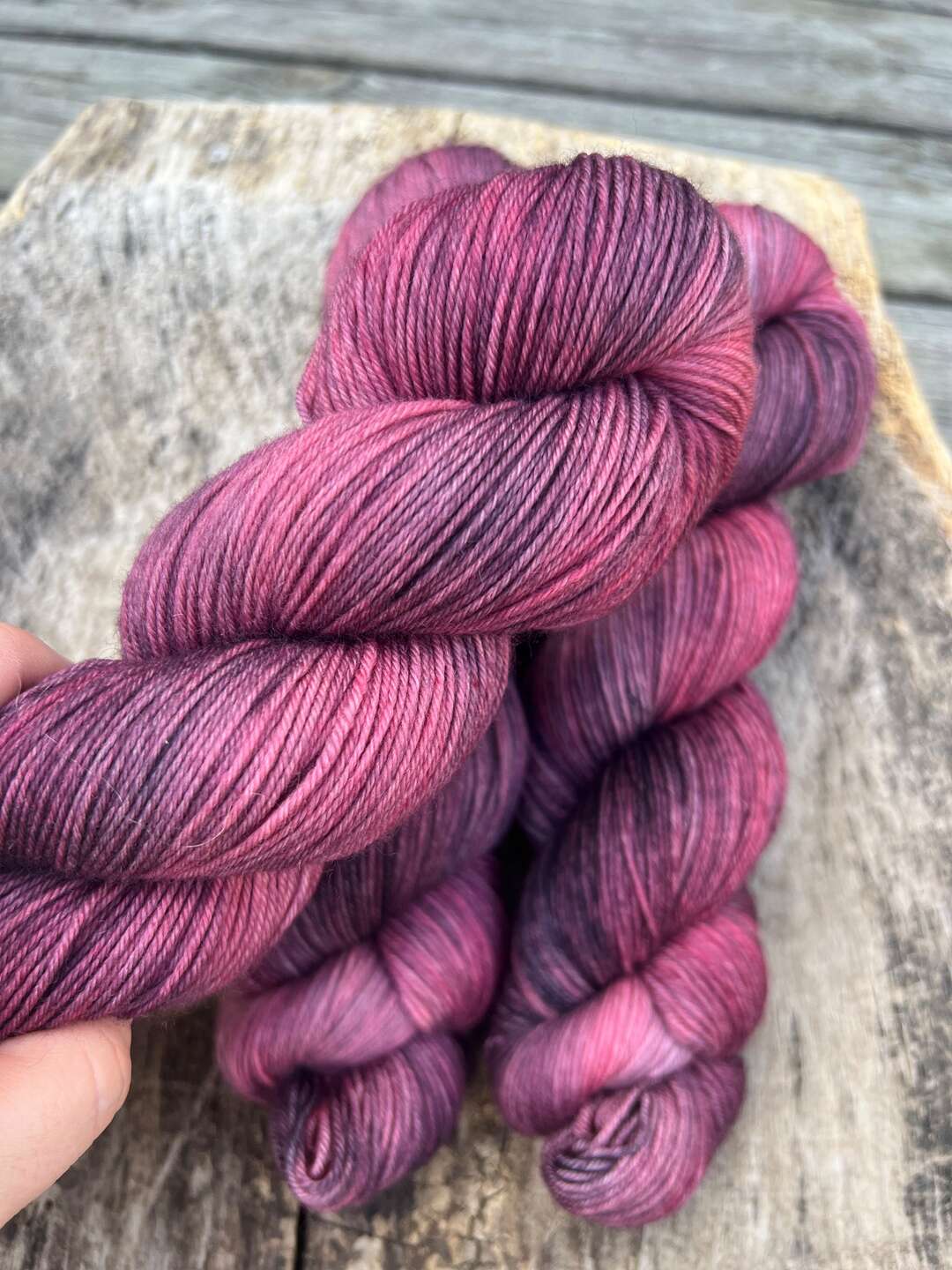 Merinosock - Black cherry