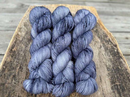 Merino sock - Blue magnolia