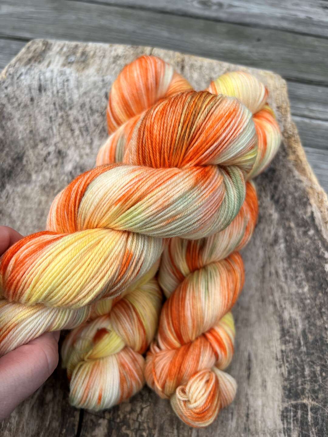 Merino sock - Citrus