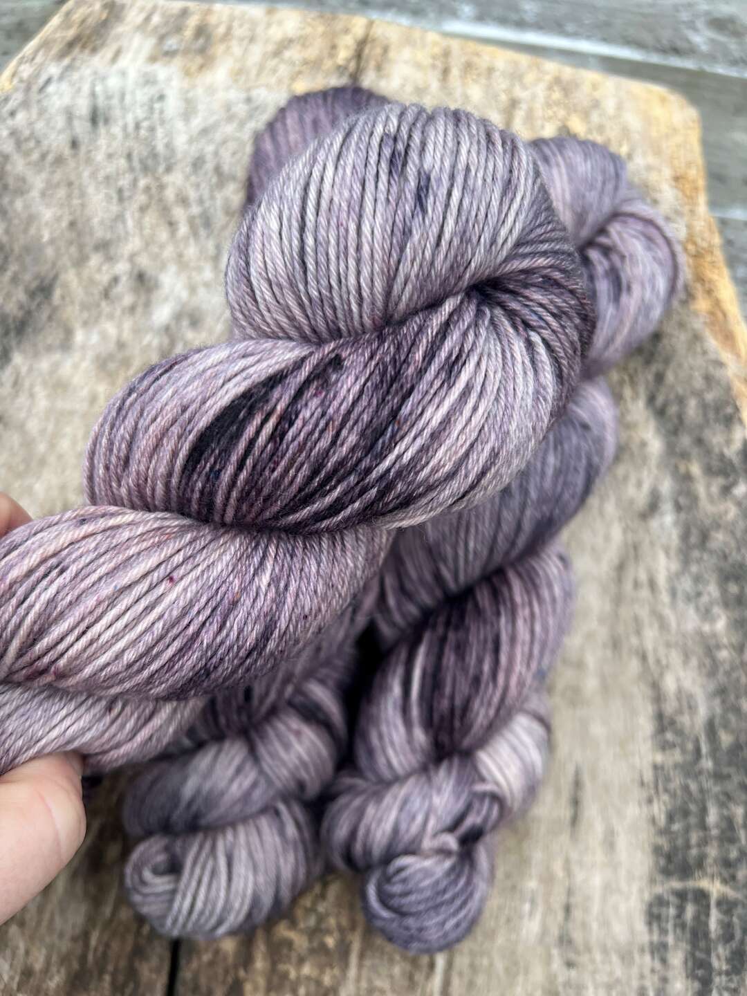 DK - Merino sock DK - Blueberry swirl