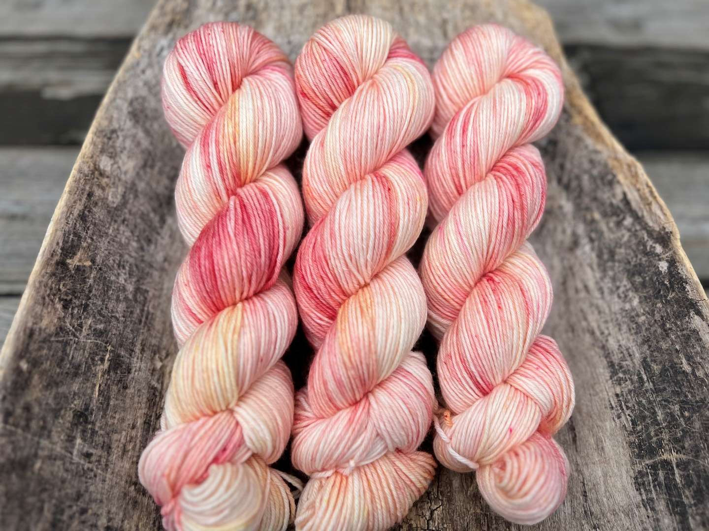 DK - Merino sock DK - Champagne and Strawberries