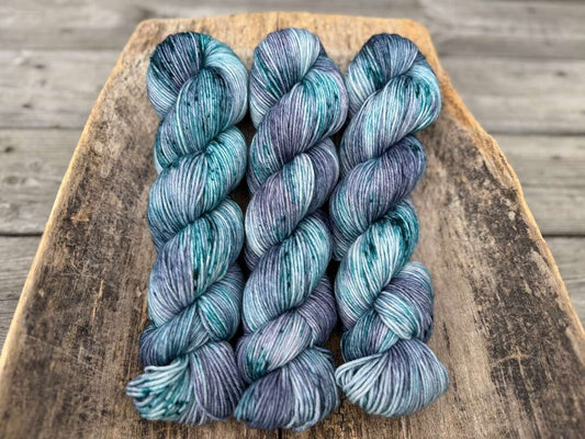 DK - Merinosock DK - Ice blossom