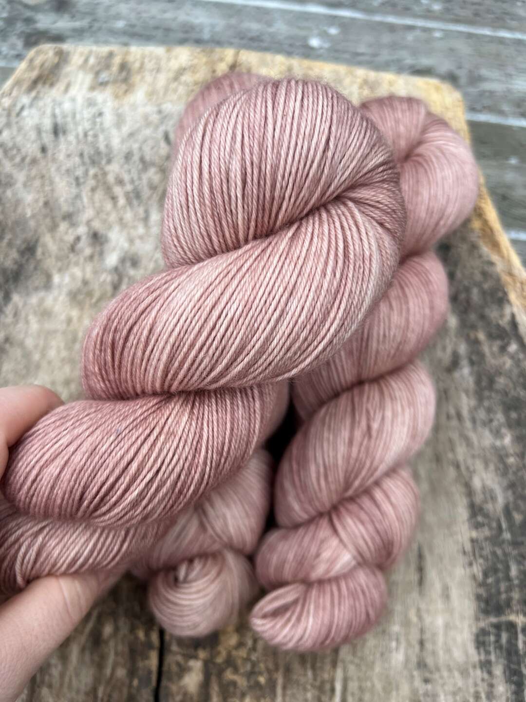 DK - Merino sock DK - Ruby chocolate