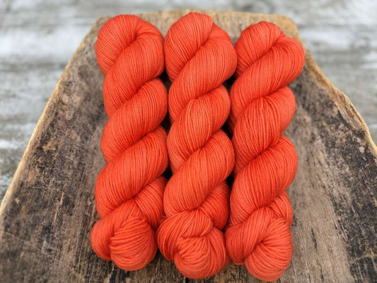 Merinosock - Red Orange