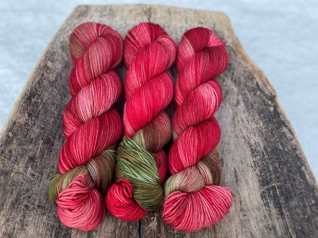 Merino sock - Amaryllis