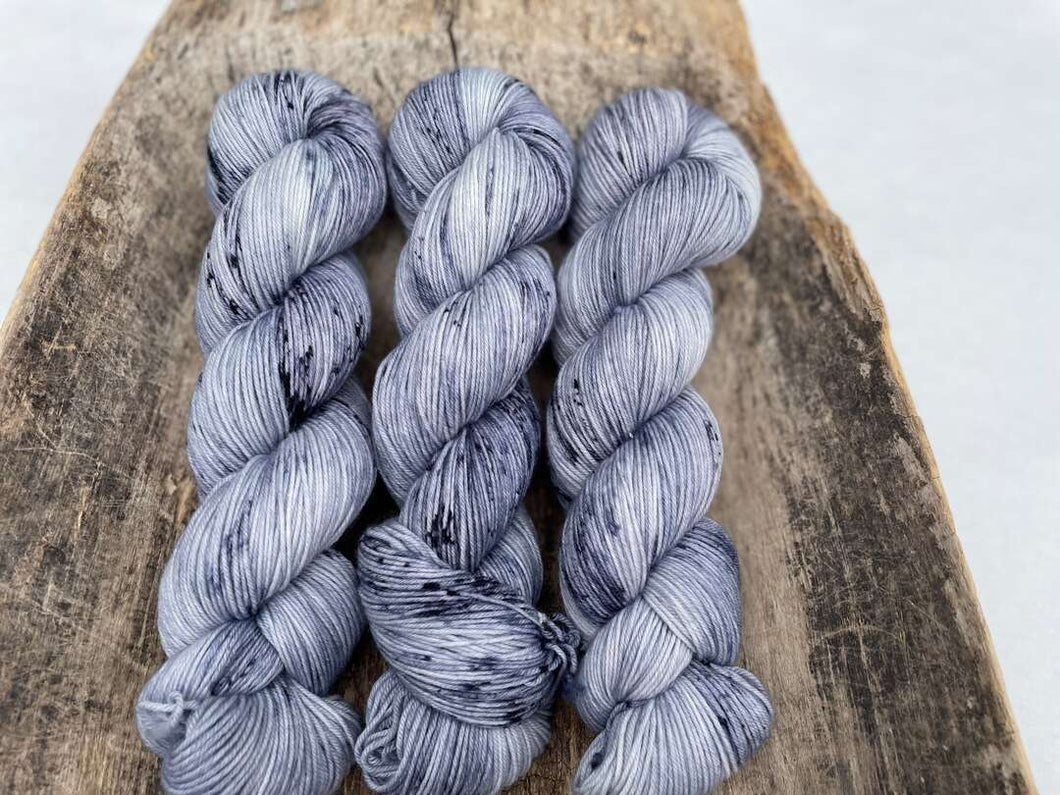 Merino sock - Blue magnolia