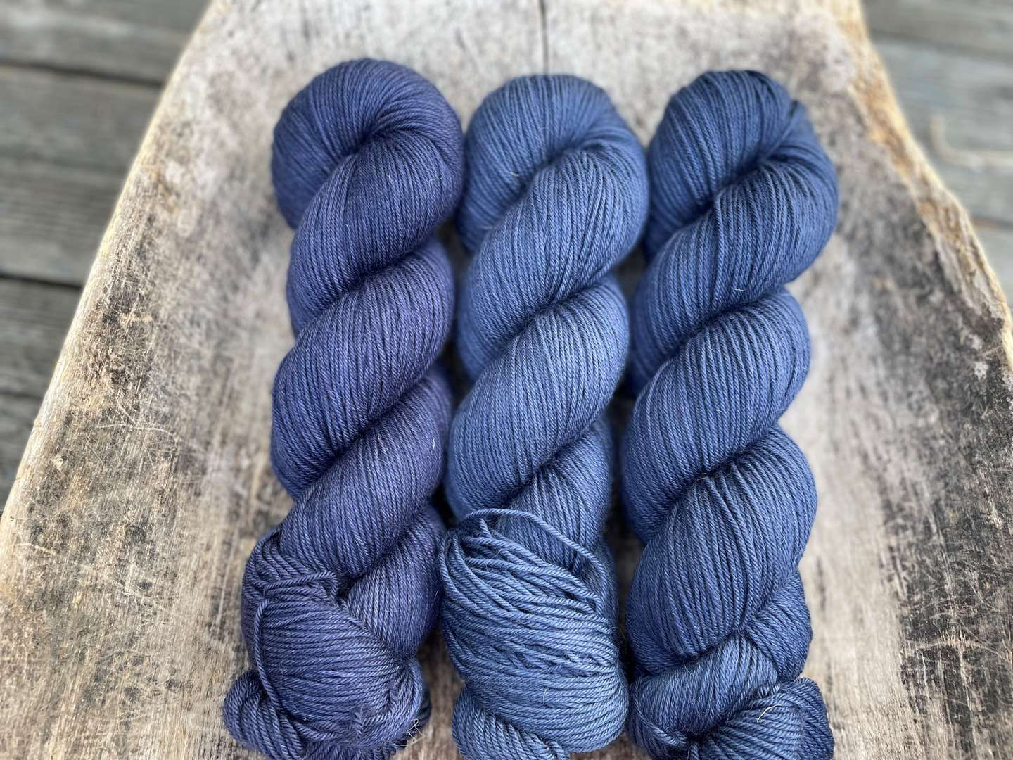 Merino sock - Blue steel