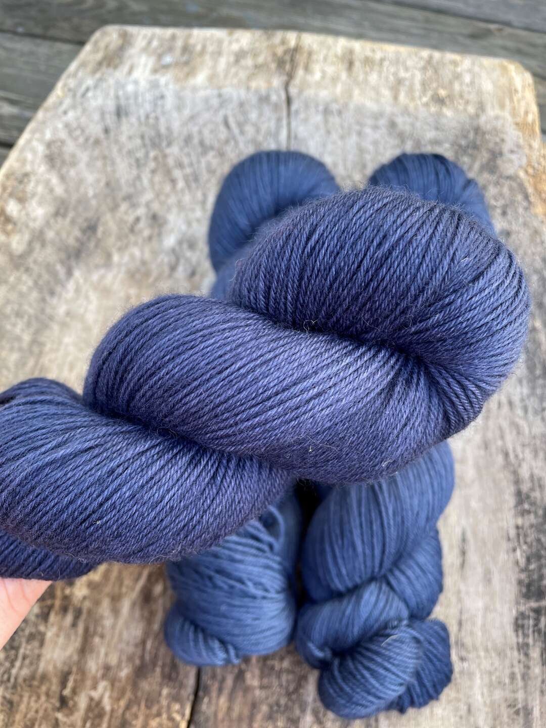 Merino sock - Blue steel