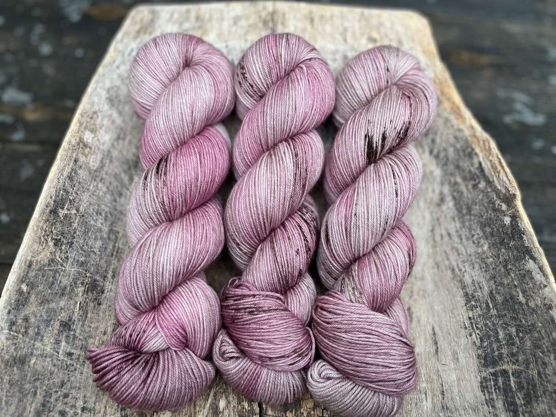 Merino sock - Mauve latte