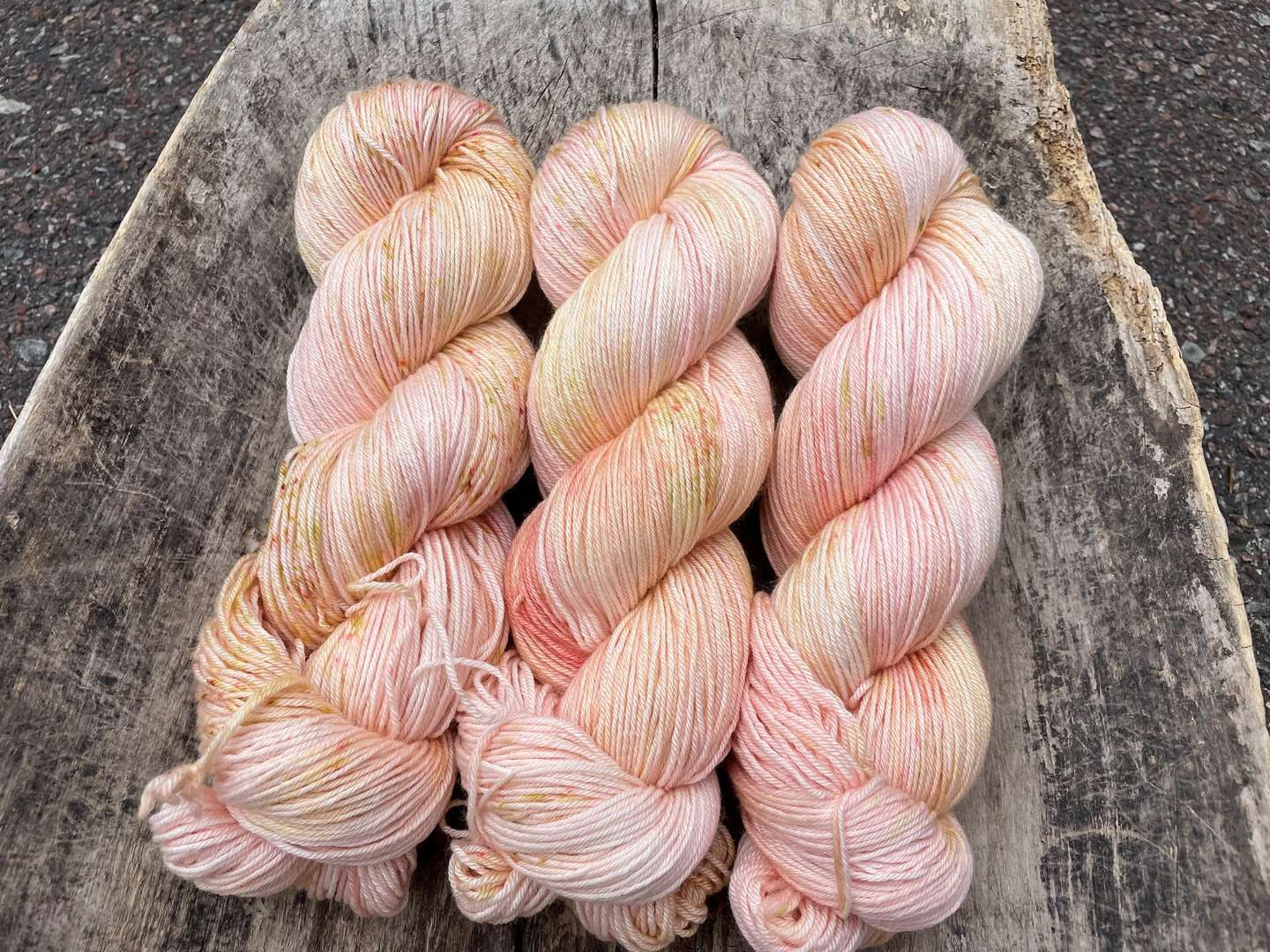 Extra fine merino silk - Peach cocktail