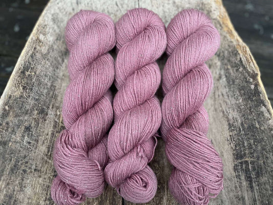 Glitter Merinosock - Pink fall