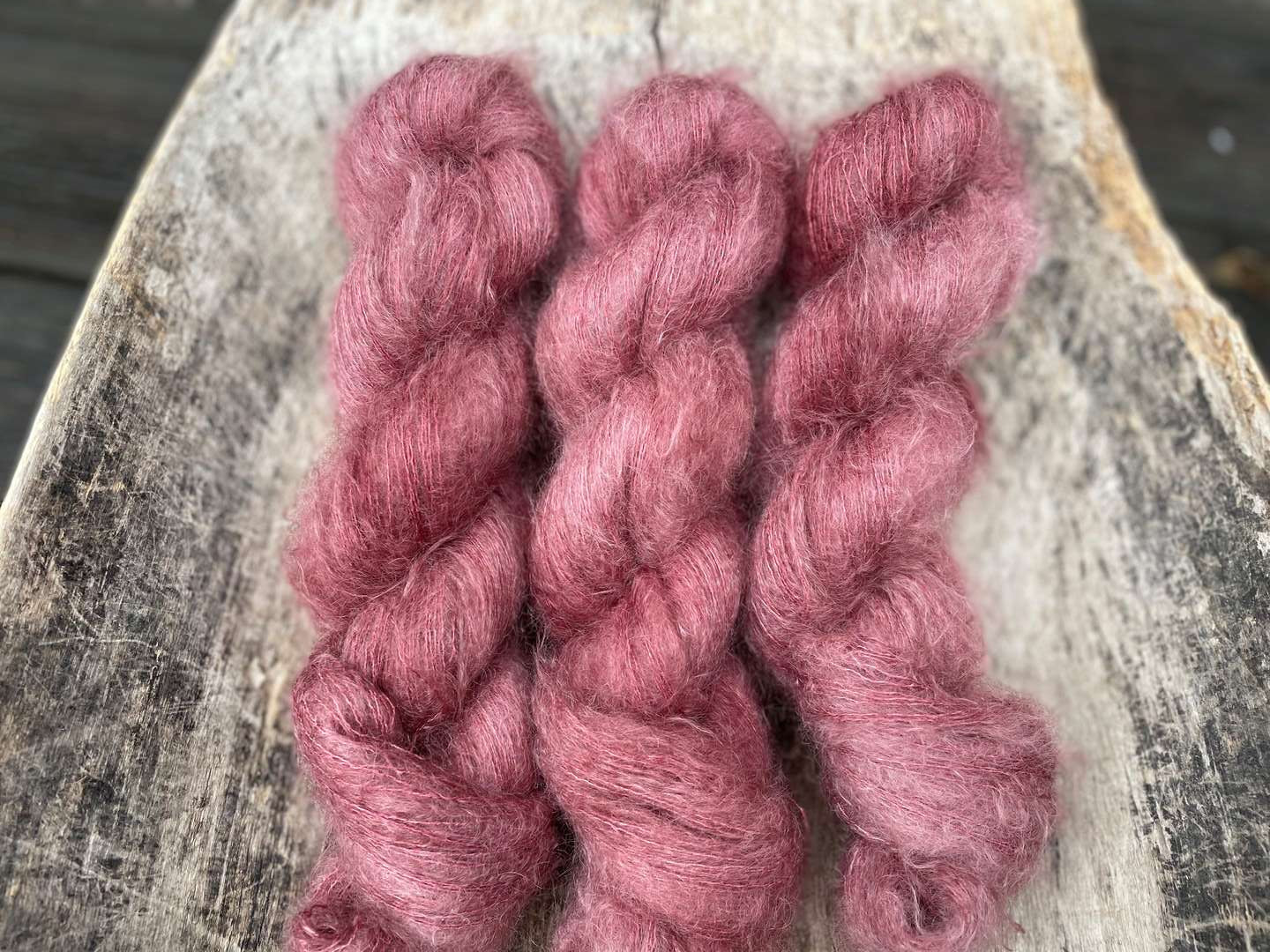 Luxury kid silk mohair - Dark raspberry