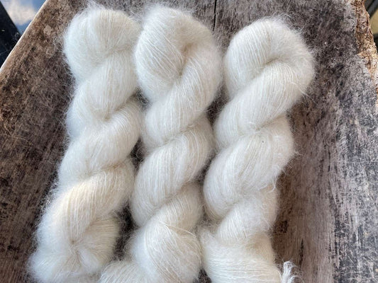 Luxury silk mohair - Natur