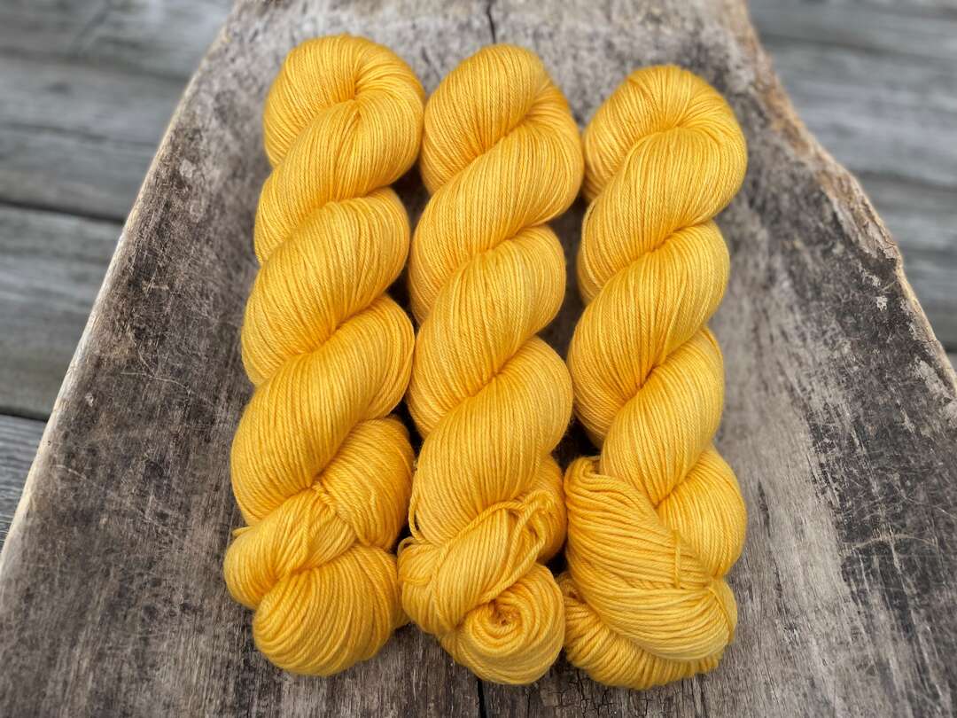 Merino sock - Orange (Saffron)