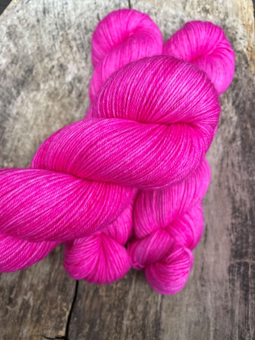 Merino sock - Hot pink