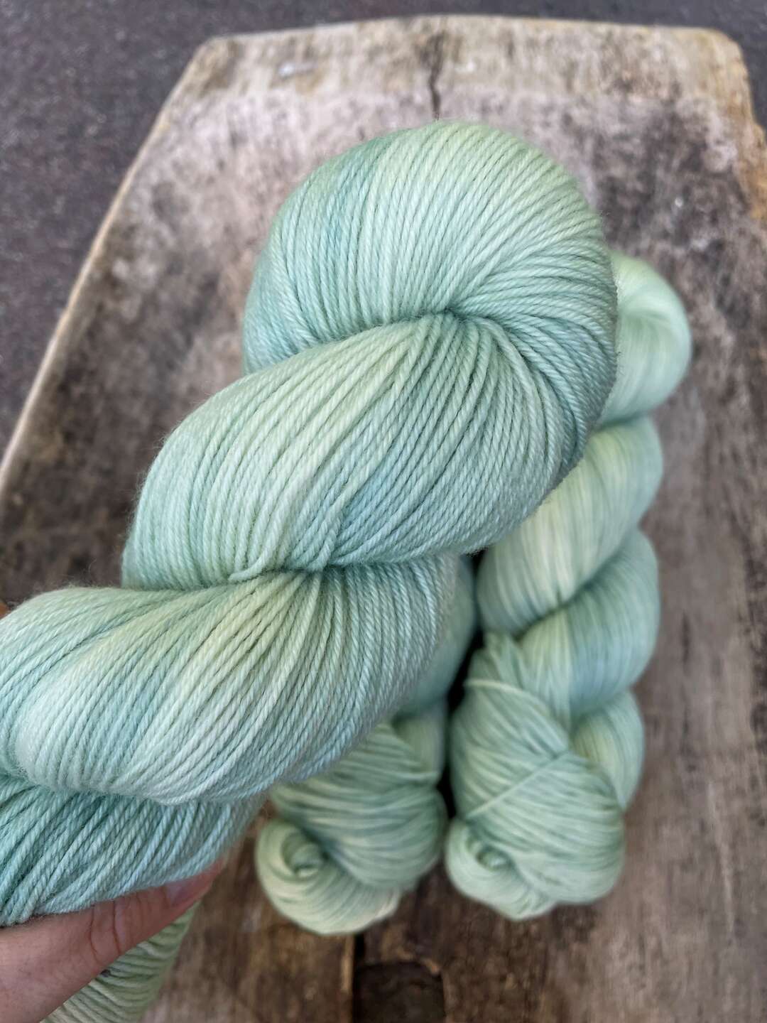 Merino sock - Shady jade