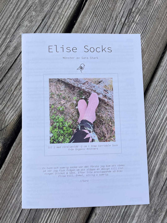 Pattern Sara Stark Blackbirdknits Elise Socks